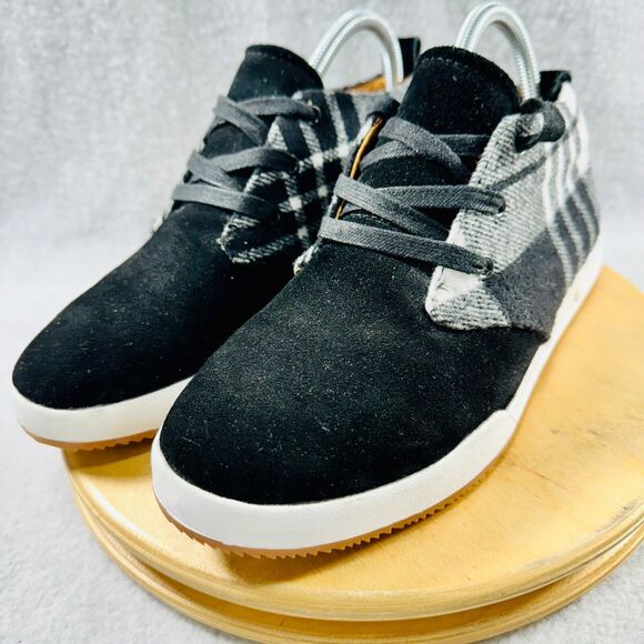 Walk With Me Highlands fall Plaid Shoes Coldwater Creek women’s size 6.5 wide - Picture 2 of 8